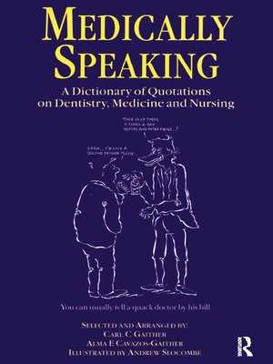 cover image of Medically Speaking